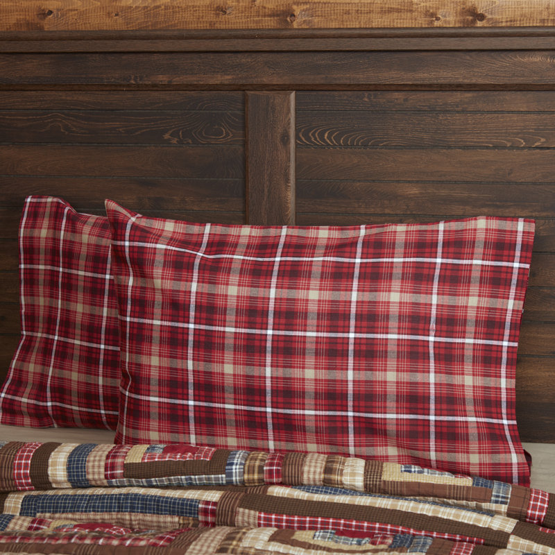 Taie d'oreiller 100% coton Braxton, Standard
