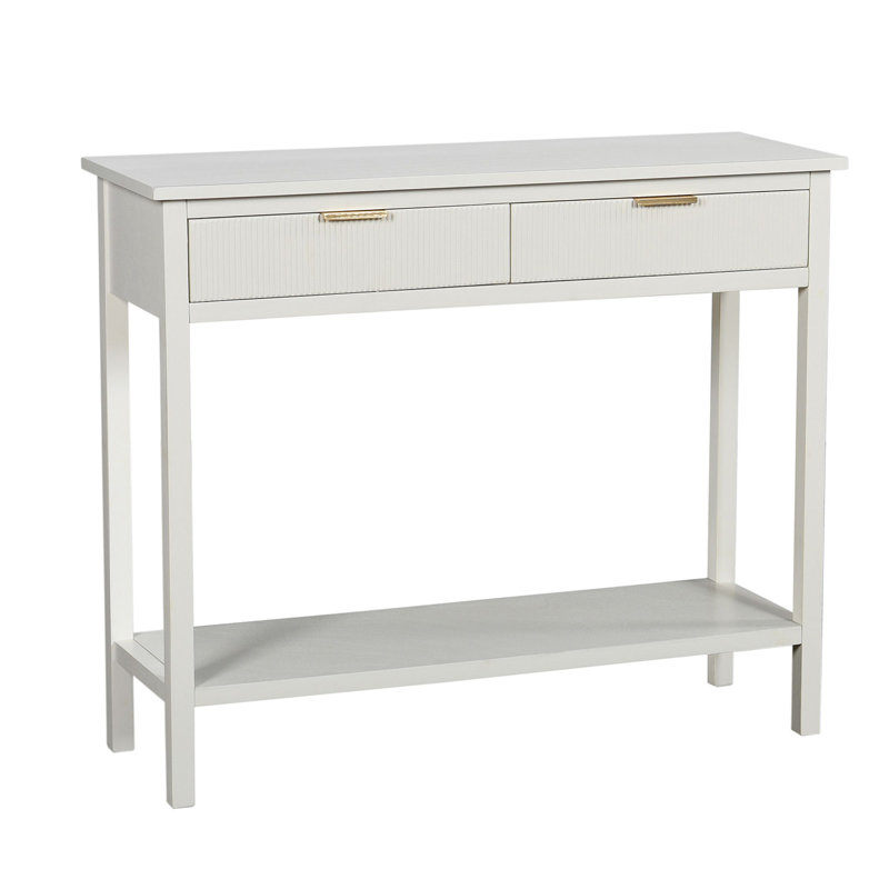 Roter 35.5'' Console Table, White