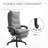Adjustable Swivel Office Chair With Reclining Function And Footrest For Ultimate Comfort And Productivity.