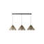 3 - Light Matte Black Pendant-26162305