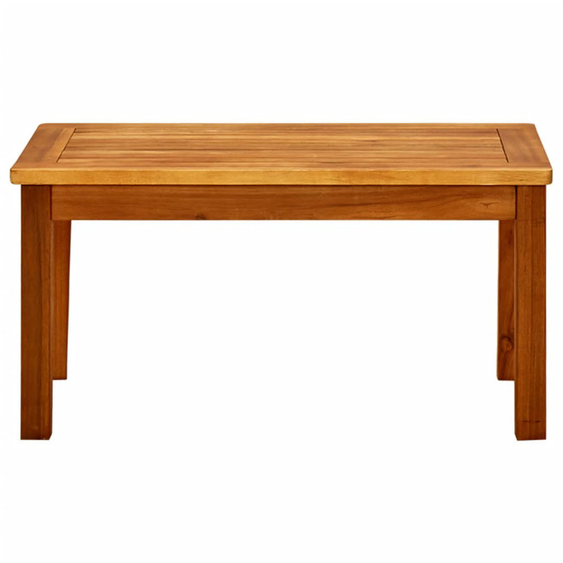 Cloe Solid Wood Four Leg Coffee Table, 36cm H x 70cm W x 40cm D