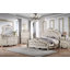 Lit tapissier capitonné Arinah beige et champagne-1744216246