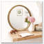 Miroir mural en bois naturel 23,62 po Rund