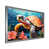 Cadre de coin argenté fermé