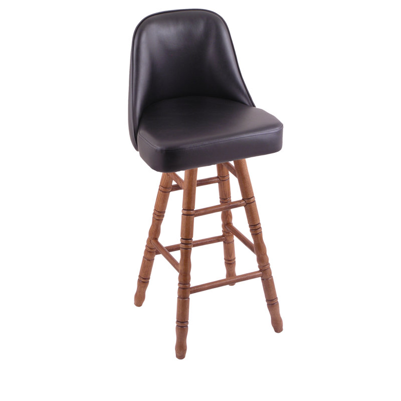 Tabouret tournant 30" Grizzly, Chêne moyen, Très grand (siège d'une hauteur de 36 po)