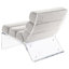 Chaise d'appoint rembourrée