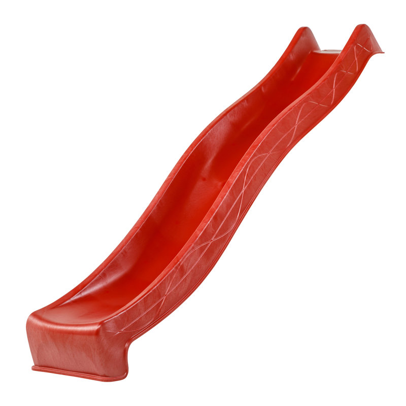 Selene Freeport Park Indoor Wave Slide, Red