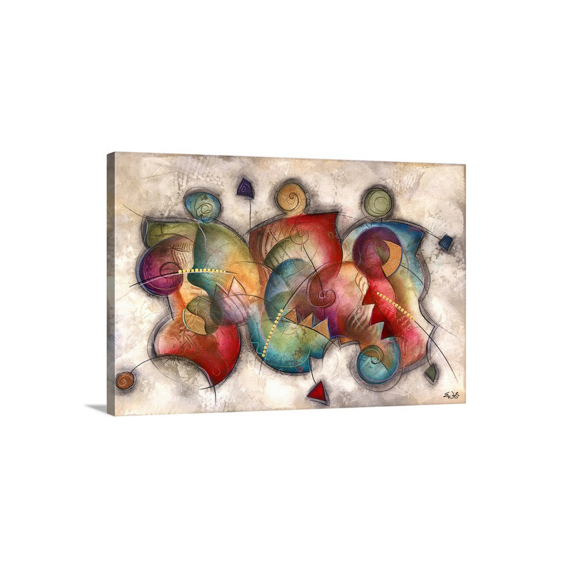 Malveaux «Quest» par Brittiney, impression, H 16 po x l 24 po x P 1,5 po, Toile