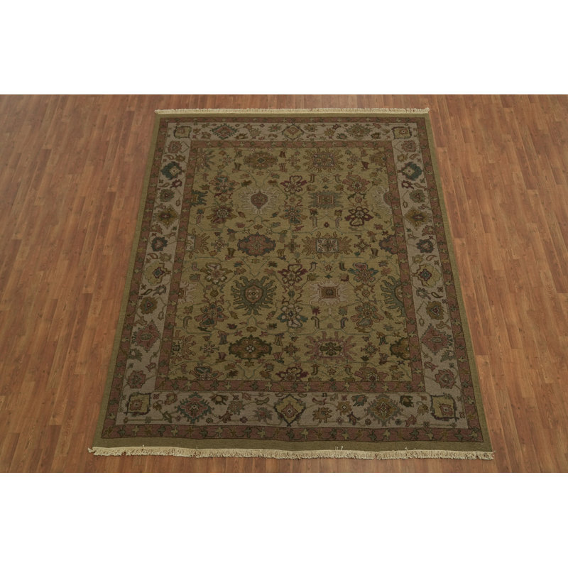 Tapis oriental classique à motif orné classique 8 x 10