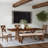 Warsaw 6 - Person Trestle Dining Set