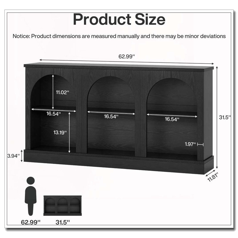 Practical Entryway Table,Console Table, Black