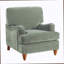 Candor Fabric Arm Chair In Sage-2057564422