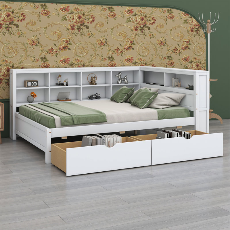 Azziah Daybed Bed, White