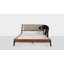 Base de lit plateforme en bois massif de qualité supérieure avec tête de lit Kaylin - capacité de 800 lb, aucun sommier requis, convient à tous les matelas, garantie de 5 ans-393372346-380458355