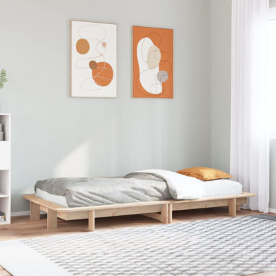 Aba Solid Wood Bed