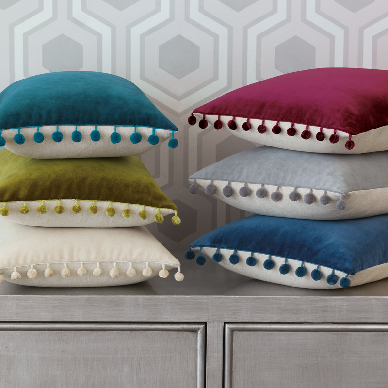 Maya Lumbar Pillow Cover & Insert, Cotton