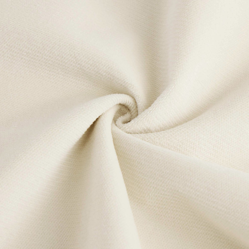 Canapé modulaire en velours surdimensionné Comfort, Crème