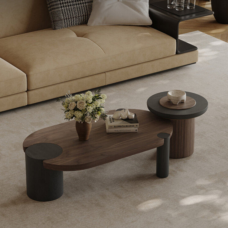 Ensemble de tables basses modernes et minimalistes