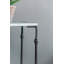 Set Of 3 Gilbert Nesting Tables, Metal Plant Stand, Patio Table