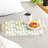 KrissyMast Lemons with Wavy Stripe Acrylic Tray