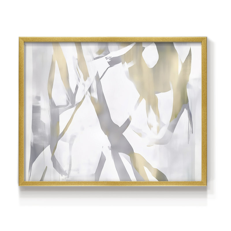Abstract Series-LXXV -Framed Print - Restickable, 8" H x 10" W