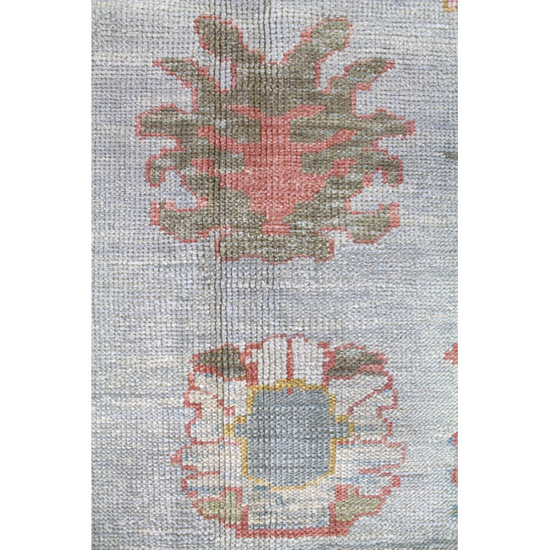 Oushak One-of-a-Kind Rectangle 8'3" X 9'4" Hand Knotted Area Rug