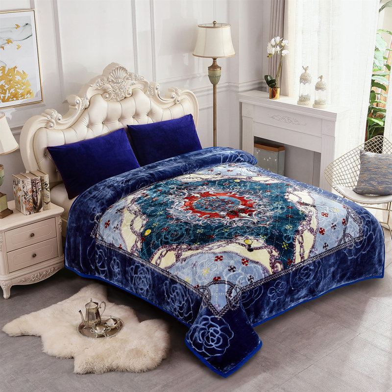Couverture épaisse et chaude 2021lavender0222, Grand
