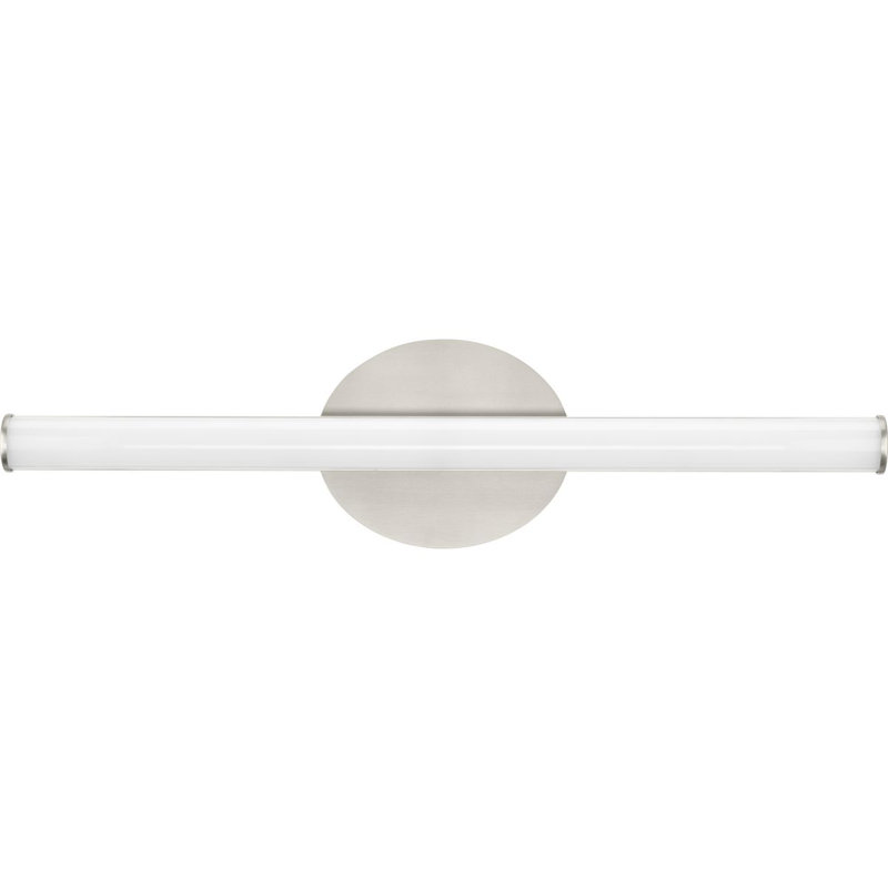 Éclairage de salle de bain 1 lumière DEL à intensité variable Bloem, Nickel brossé