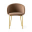 Tuka Upholstered Armchair with Metal Frame-448523000-448522983
