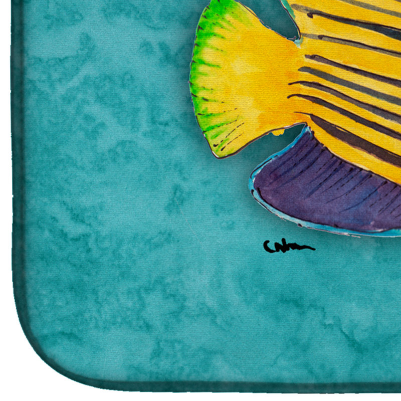 Tapis tropical pour le séchage des poissons