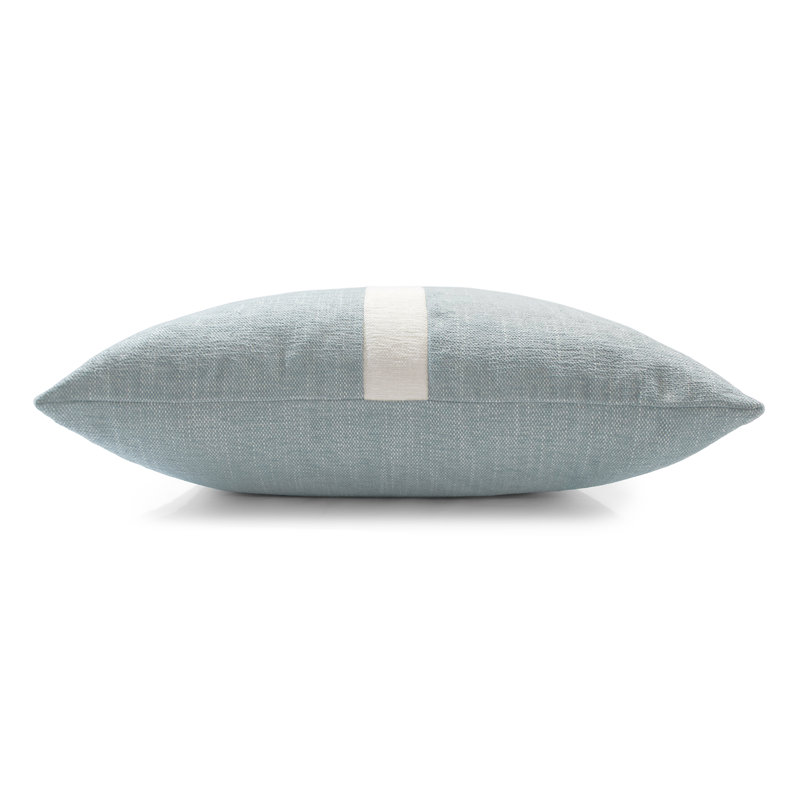 Elements Square Indoor/Outdoor Pillow Cover & Insert, Skipper, Square 18"
