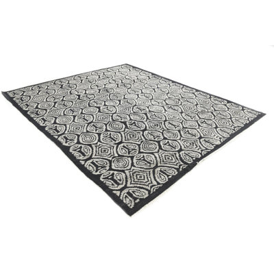 Tapis noir Odea