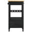 Solid Wood Bar Cart