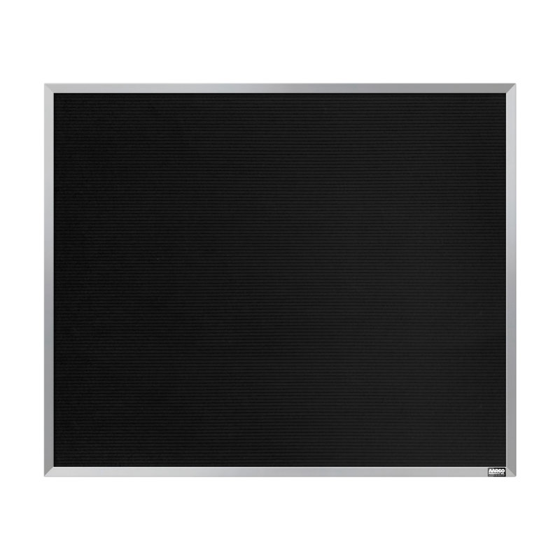AARCO No Felt Letter Board, Aluminium, 36" H x 24" W