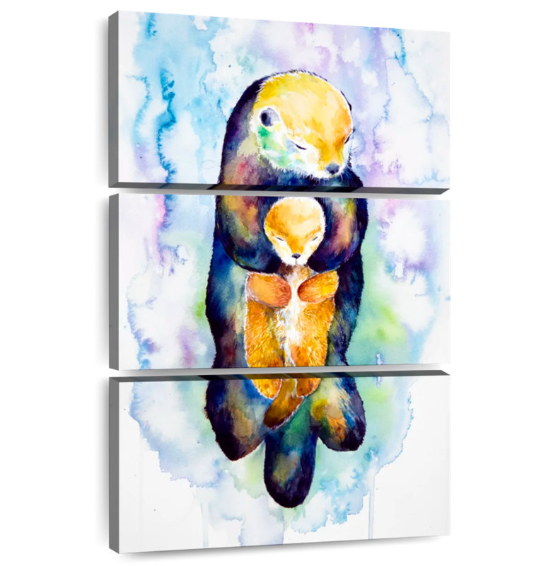 «Brampt Dream On Otters», H 50 po x l 32 po