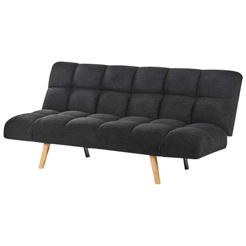 Sofa Bed INGARO Boucle, Black