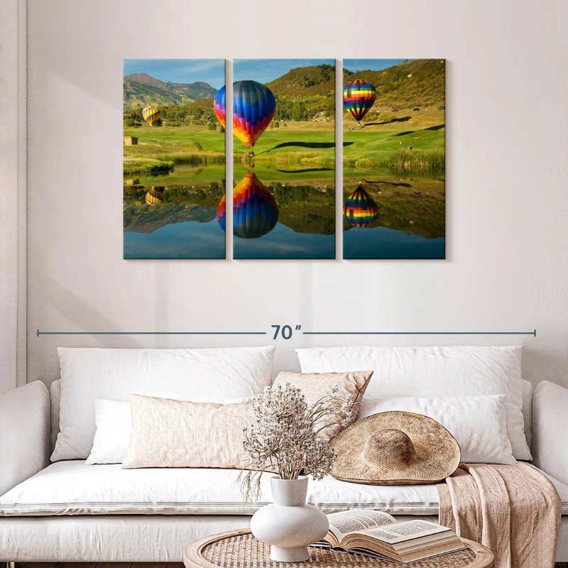 Snowmass Balloon Festival, H 28 po x l 45 po