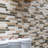 Tack Tile Peel & Stick Vinyl Backsplash-88763309