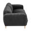 Franklin Sofa, Grey Velvet