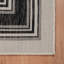 Tapis rayé ivoire intérieur / extérieur Alexanndra-563766611