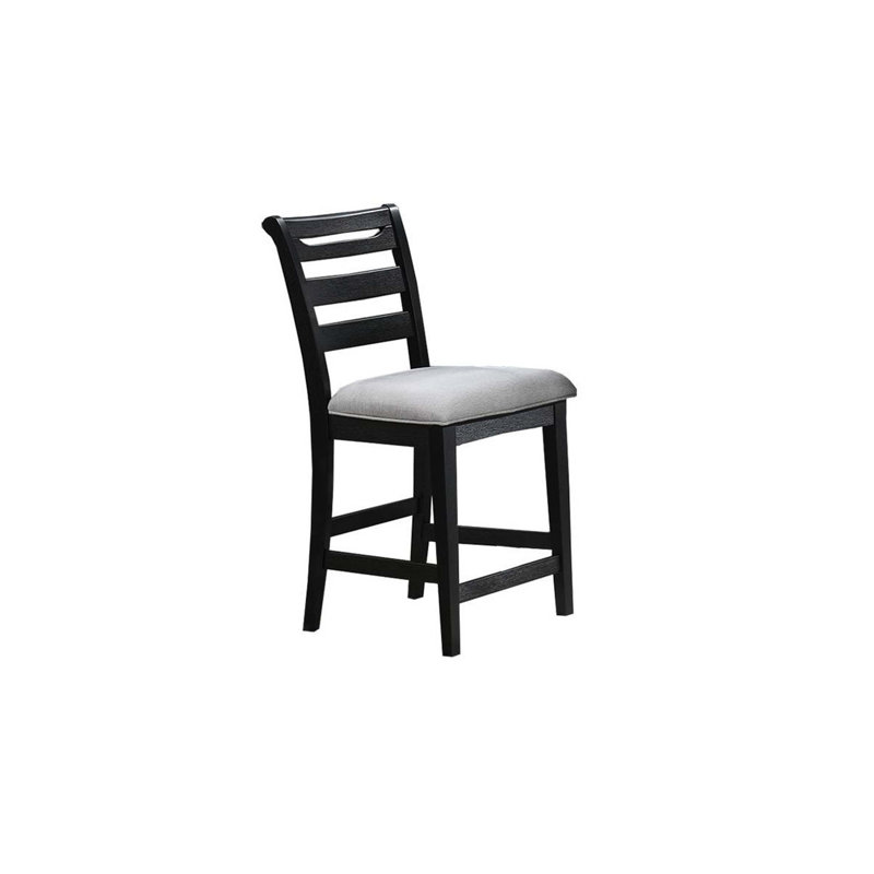 Chaise de salle à manger à hauteur de comptoir moderne 2 pièces