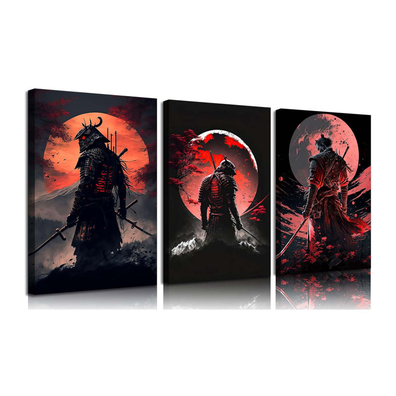 3 Piece Wrapped Canvas Print