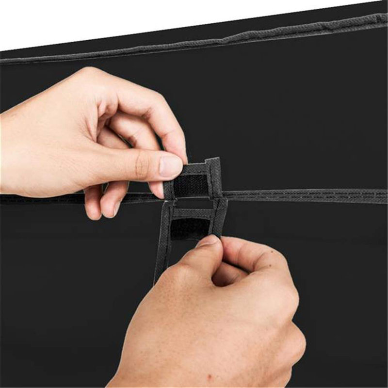 Portable Wardrobe With 9 Shelves & Hanging Rod | Dustproof & Waterproof | Space-Saving Closet for Small Rooms | Durable Non-Woven Fabric & Steel Frame | Easy Assembly | Black | 