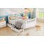 Lit plateforme simple en bois