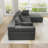 Modern Upholstered Sectional Sofa Couch Set-1595895372