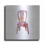 «Red Barrel Studio®» Mod Chairs I par Courtney Prahl, art mural en métal-1355680897