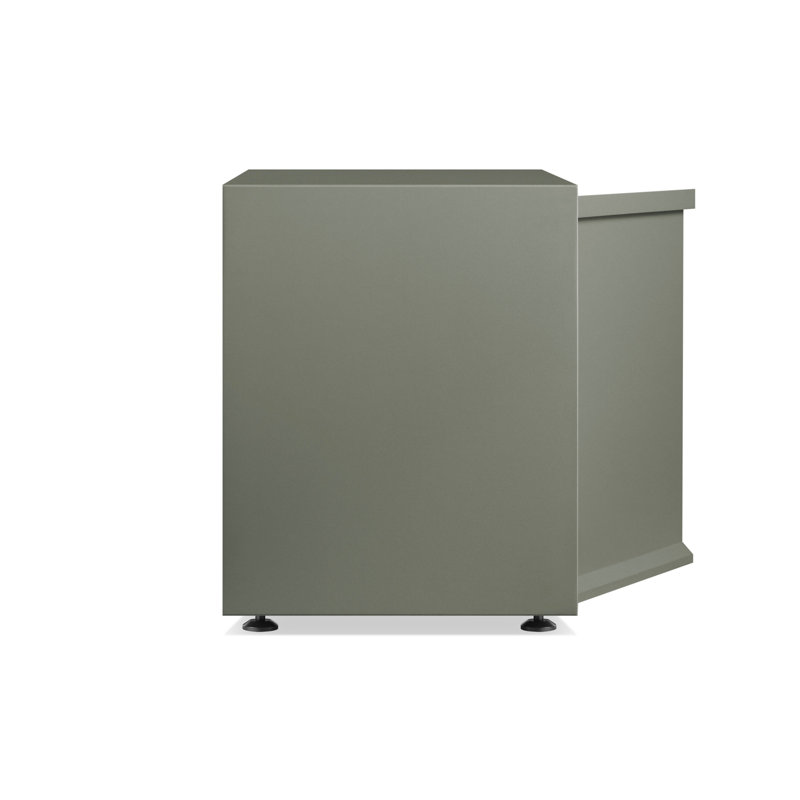 Superchoice 2 Door Credenza, Gray Green