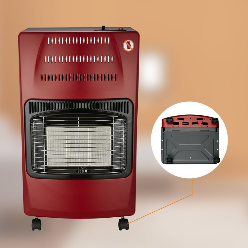 Chauffe-terrasse au propane 14250 BTU, Rouge