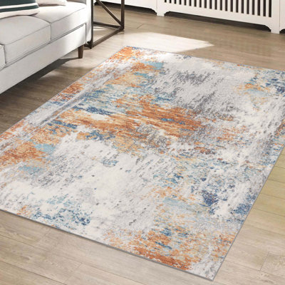 Kingsbury Abstract Multi Indoor Area Rug