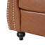 Fauteuil d'appoint capitonné Mirod (chaise incluse seulement)